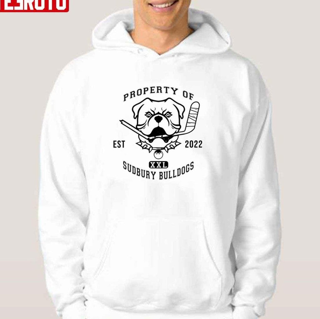 Property Of Sudbury Bulldogs Turbografx Unisex T-Shirt