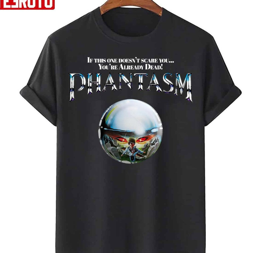 Phantasm Logo Ball Design 1979 Vintage Horror Merch Unisex T-Shirt