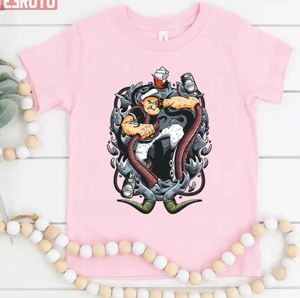 Popeye Fan Art Cartoon Legend Unisex T-Shirt