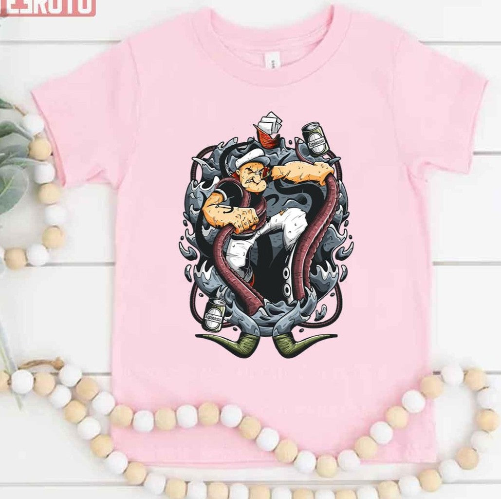 Popeye Fan Art Cartoon Legend Unisex T-Shirt
