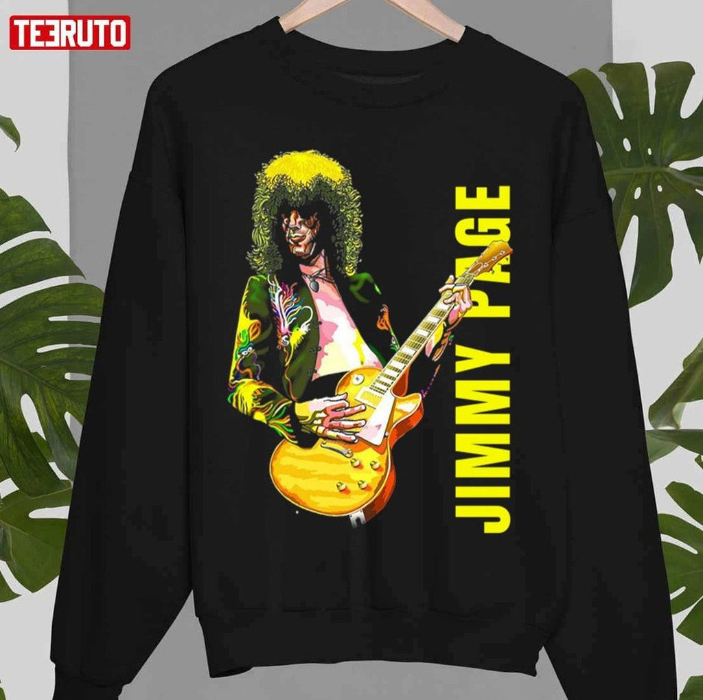 The Guitarist Jimmy Page Legend Unisex T-Shirt