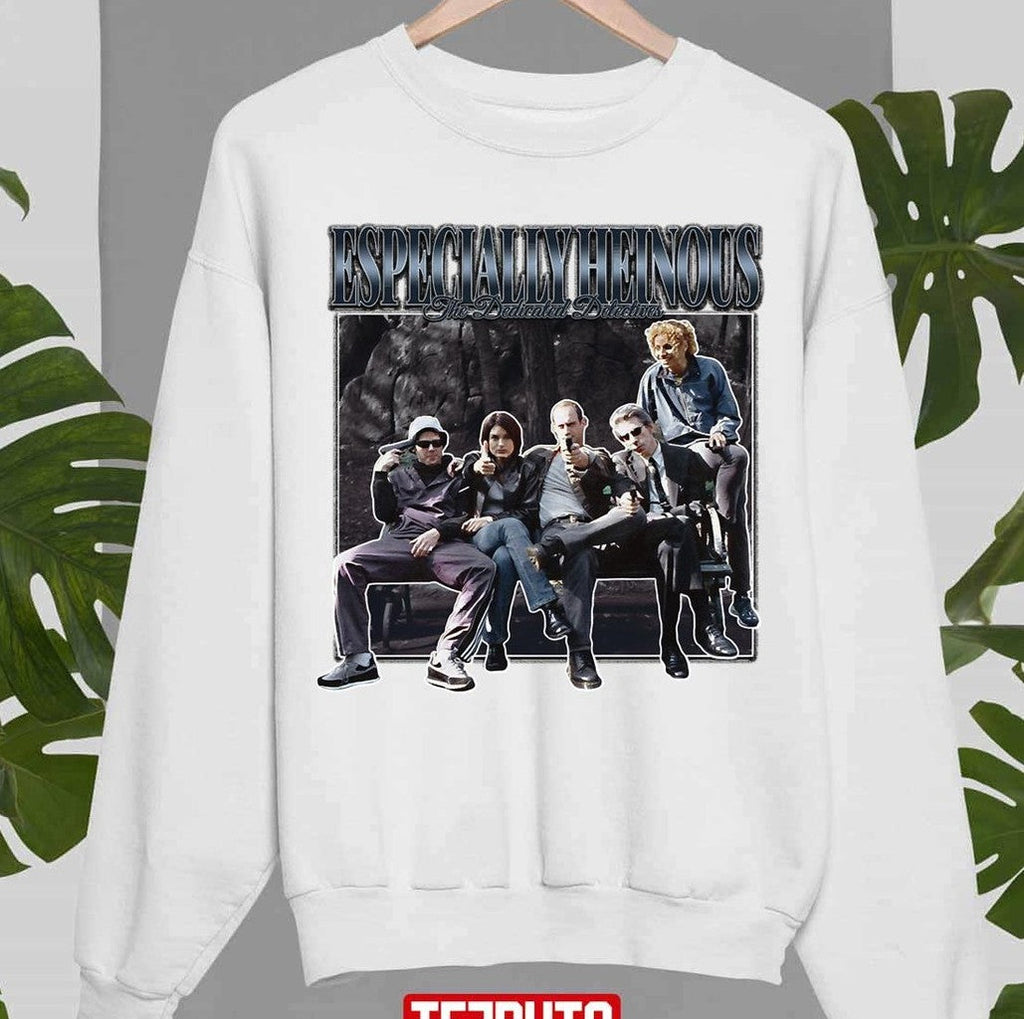 The Dedicated Detectives Who Investigate Especially Heinous Law &amp; Order 90s Vintage Unisex Sweatshirt