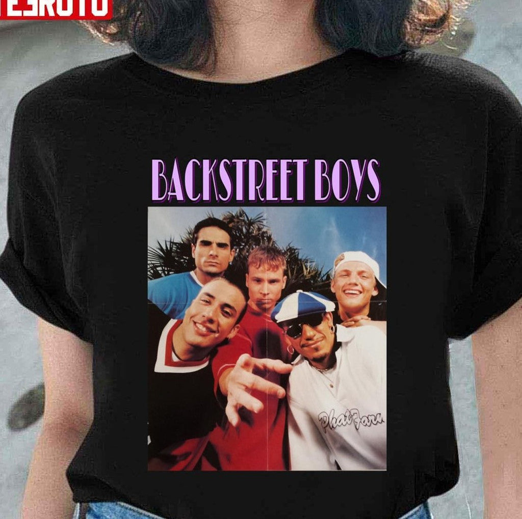 The Backstreet Boys Aesthetic Retro Graphic Unisex T-Shirt
