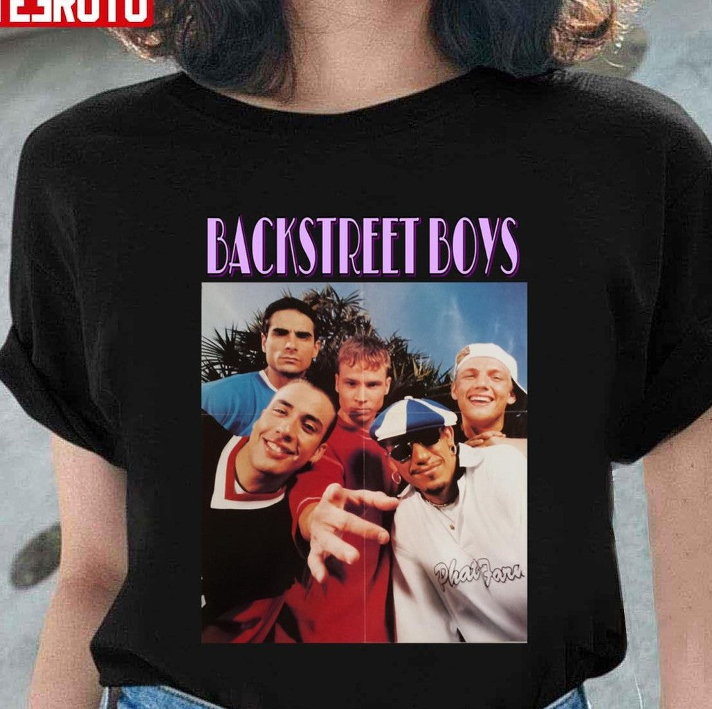 The Backstreet Boys Aesthetic Retro Graphic Unisex T-Shirt