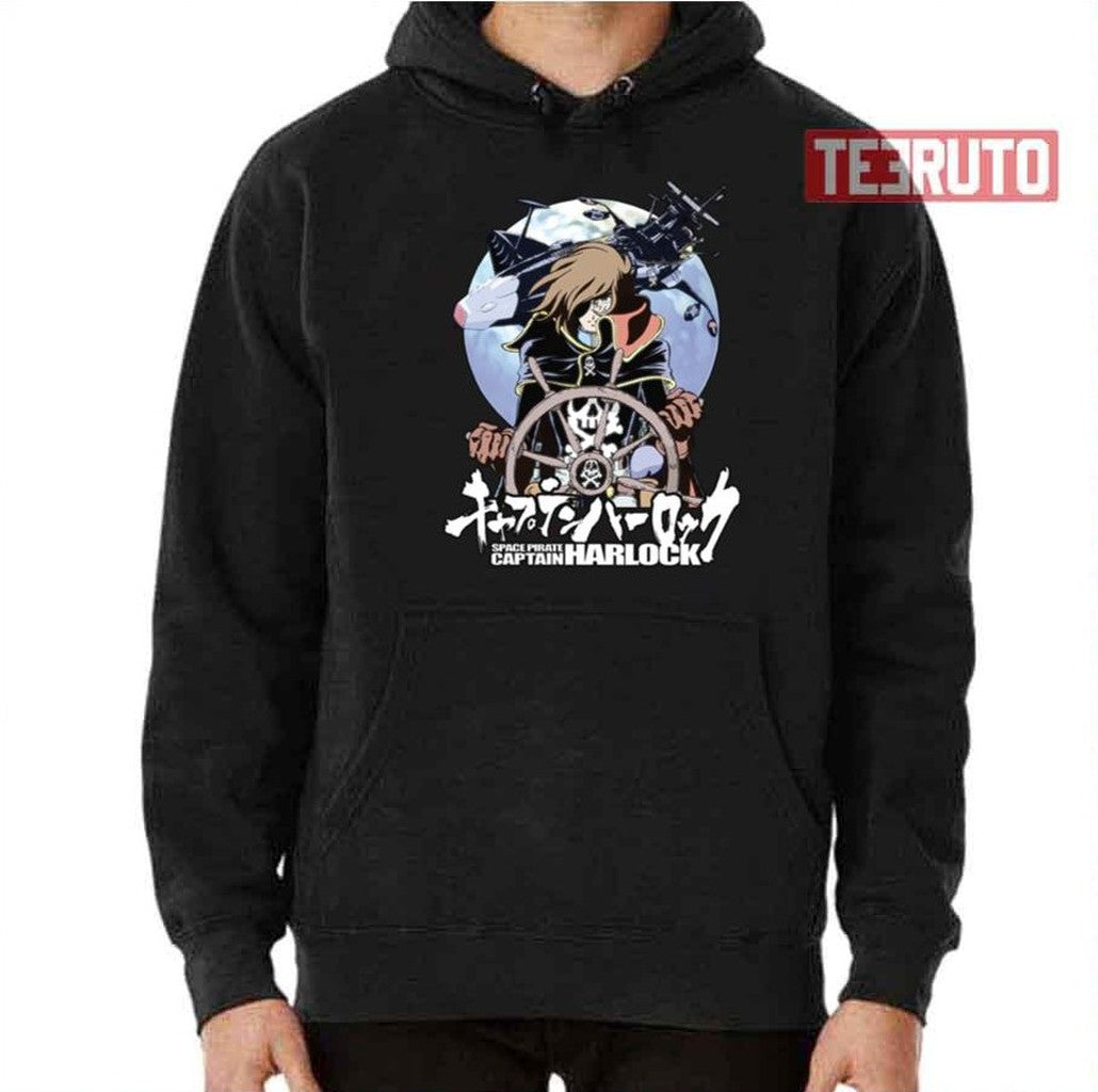 Riding A Ship Space Pirate Captain Harlock Unisex T-Shirt