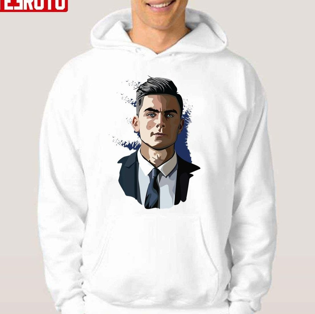 Paulo Dybala In Suit Cool Fanart Unisex Hoodie
