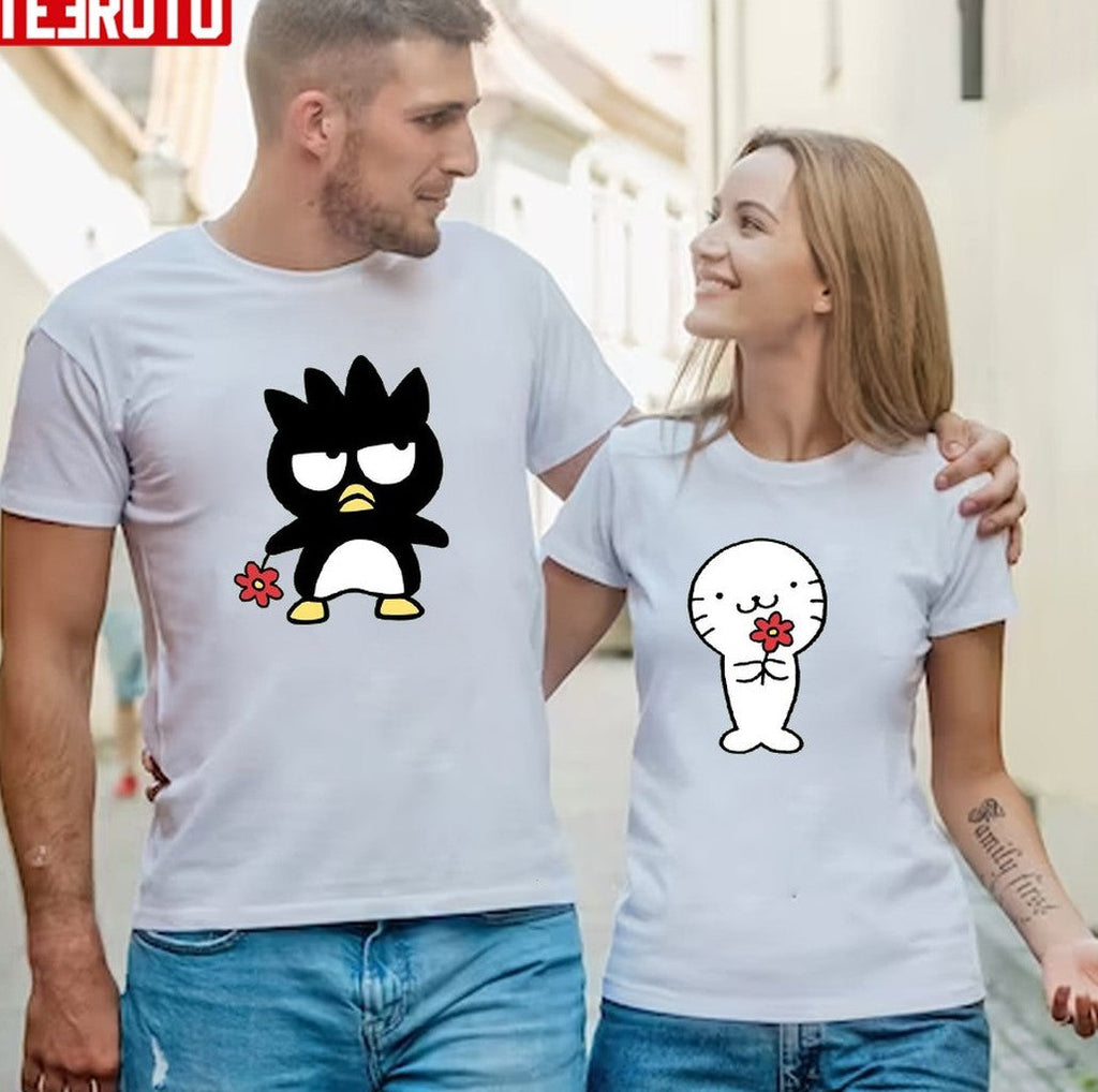 Badtzmaru And Hana Maru Valentine's Day Unisex T-Shirt