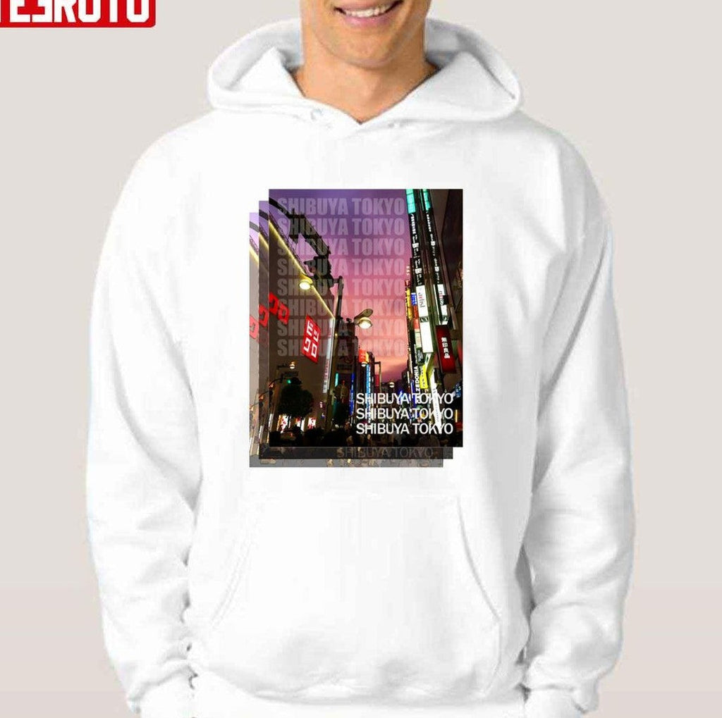 Shibuya Sunset Tokyo Unisex T-Shirt
