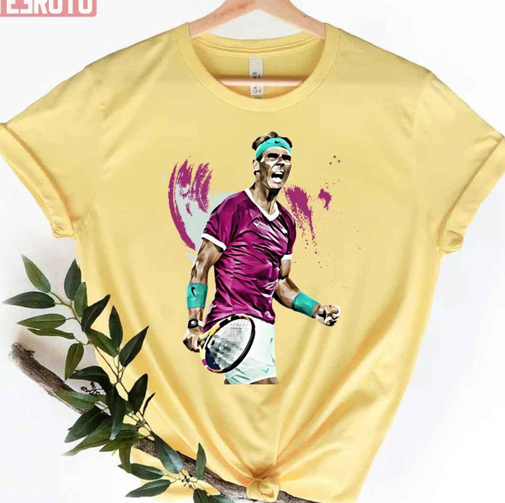 Tennis Player Nadal The King Of Grand Slam Rafa Nadal Unisex T-Shirt