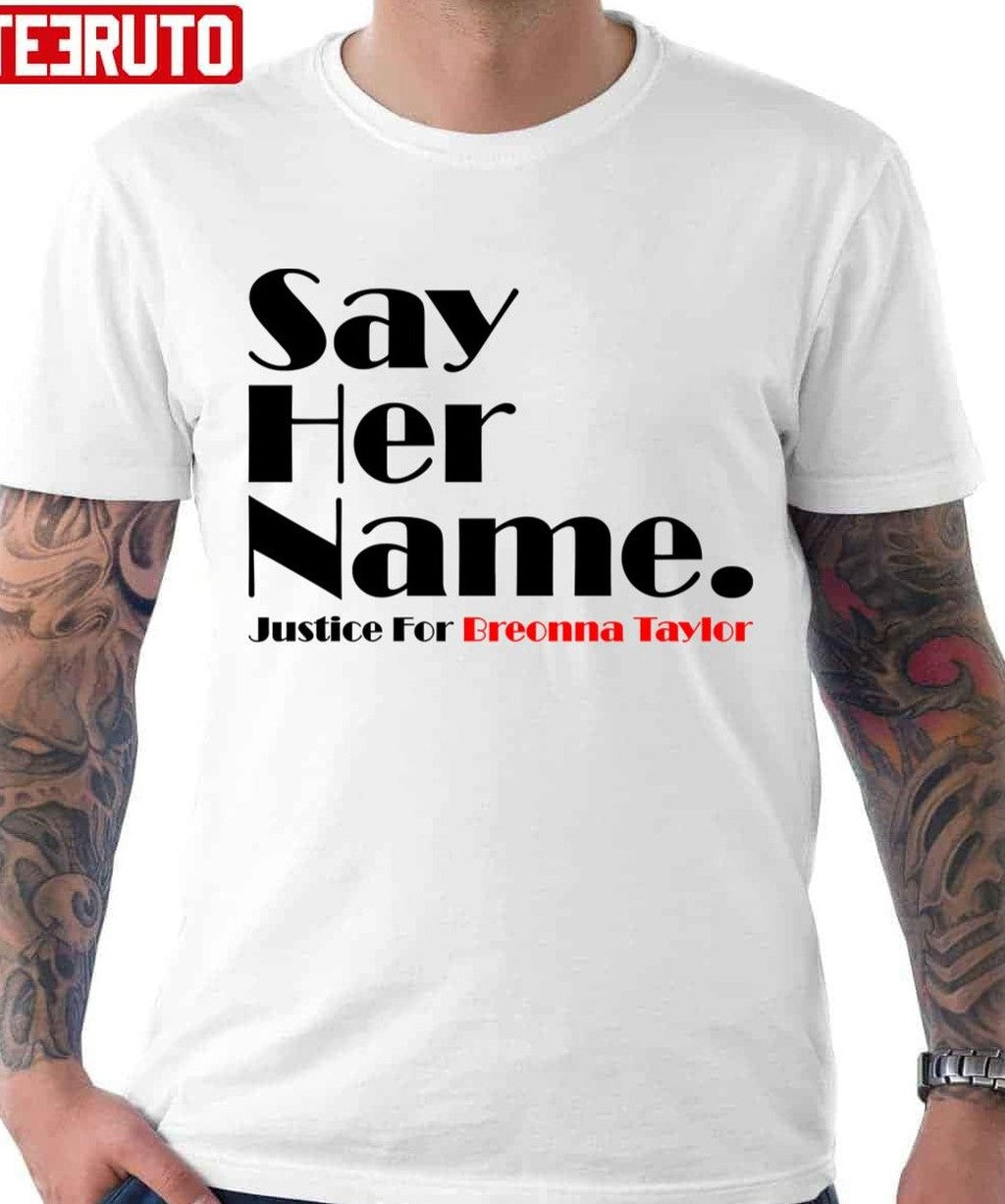 Say Her Name Breonna Taylor Unisex Sweatshirt