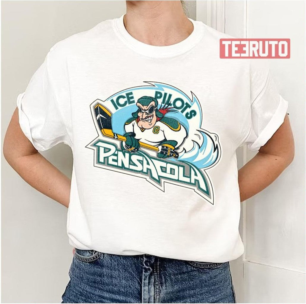 Pensacola Ice Pilots Retro Defunct Ice Hockey Unisex T-Shirt