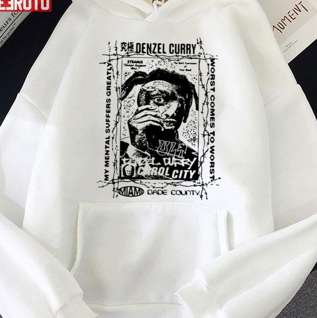 My Mental Suffers Greatly Worst Comes To Worst Denzel Curry Unisex Sweatshirt
