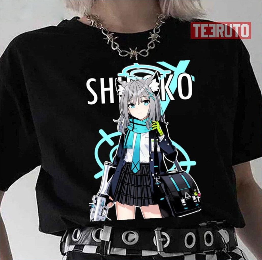 Shiroko Blue Archive Game Art Unisex T-Shirt