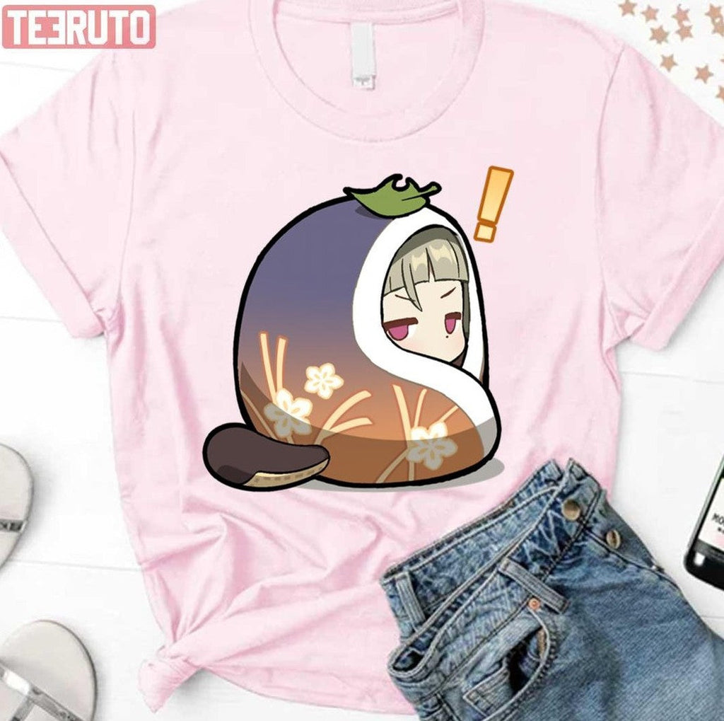 Sleeping Can Help Growth Chibi Sayu Genshin Impact Unisex T-Shirt