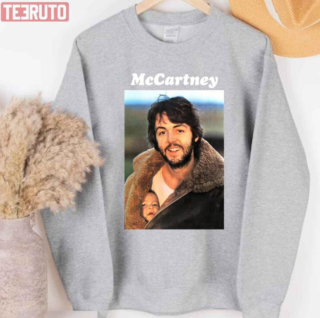 Paul Mccartney And Baby Unisex T-Shirt