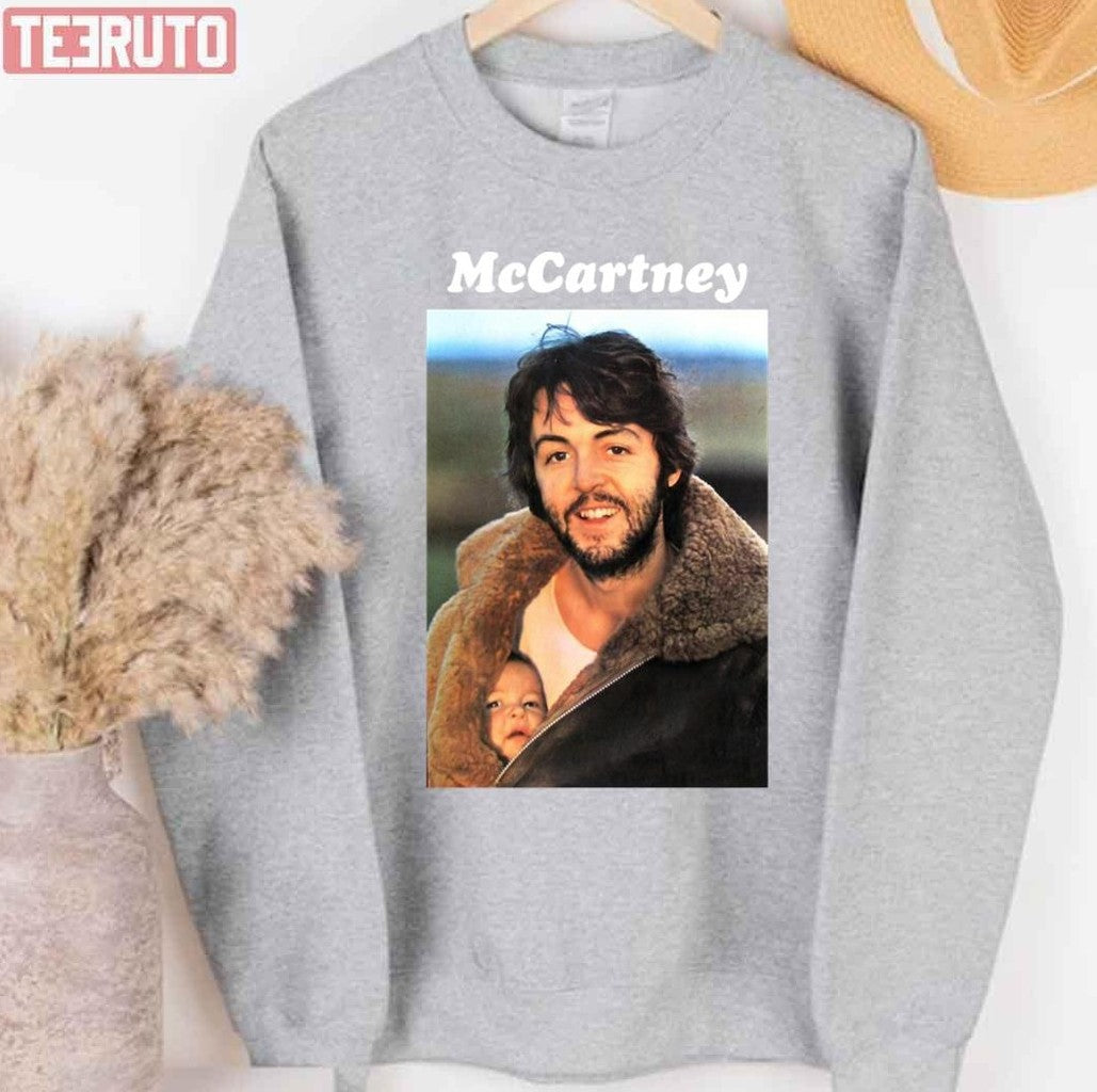 Paul Mccartney And Baby Unisex T-Shirt