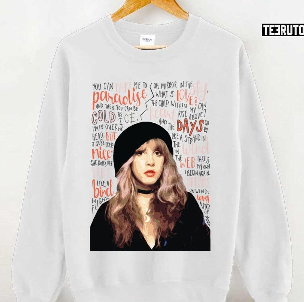 Singer Stevie Nicks Stephanie Lynn Nicks Unisex T-Shirt