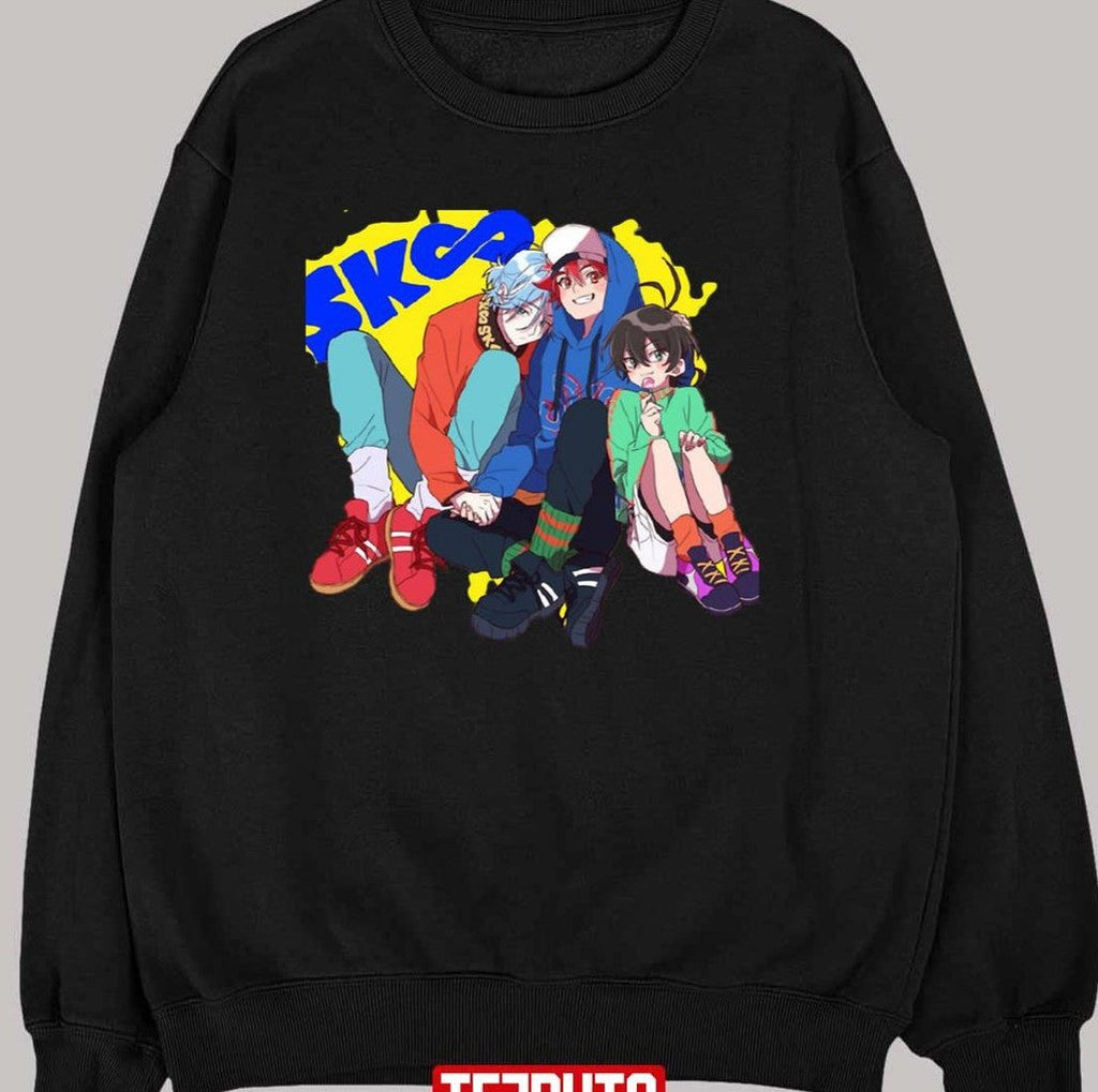 Reki And Langa Hug Sk8 The Infinity Anime Kawaii Unisex T-Shirt