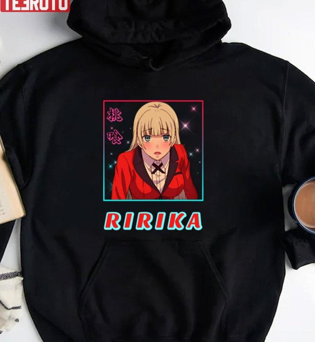 Ririka Momobami Anime Kakegurui Fanart Unisex T-shirt