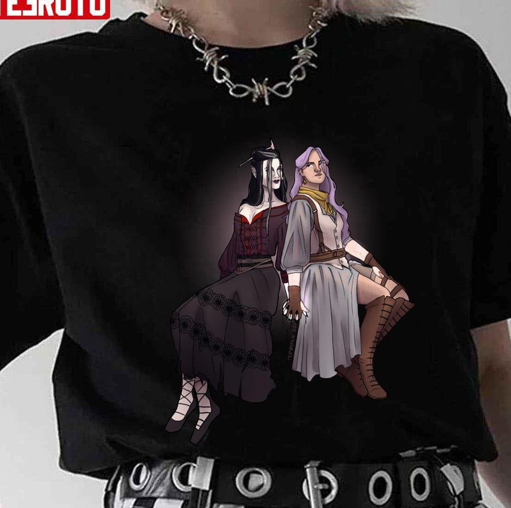 Shes Like Music Imogen And Laudna Critical Role Unisex T-shirt