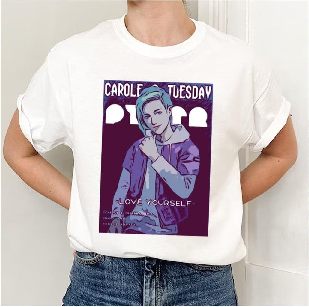 Pyotr Sketch Love Yourself Carole And Tuesday Unisex Sweatshirt