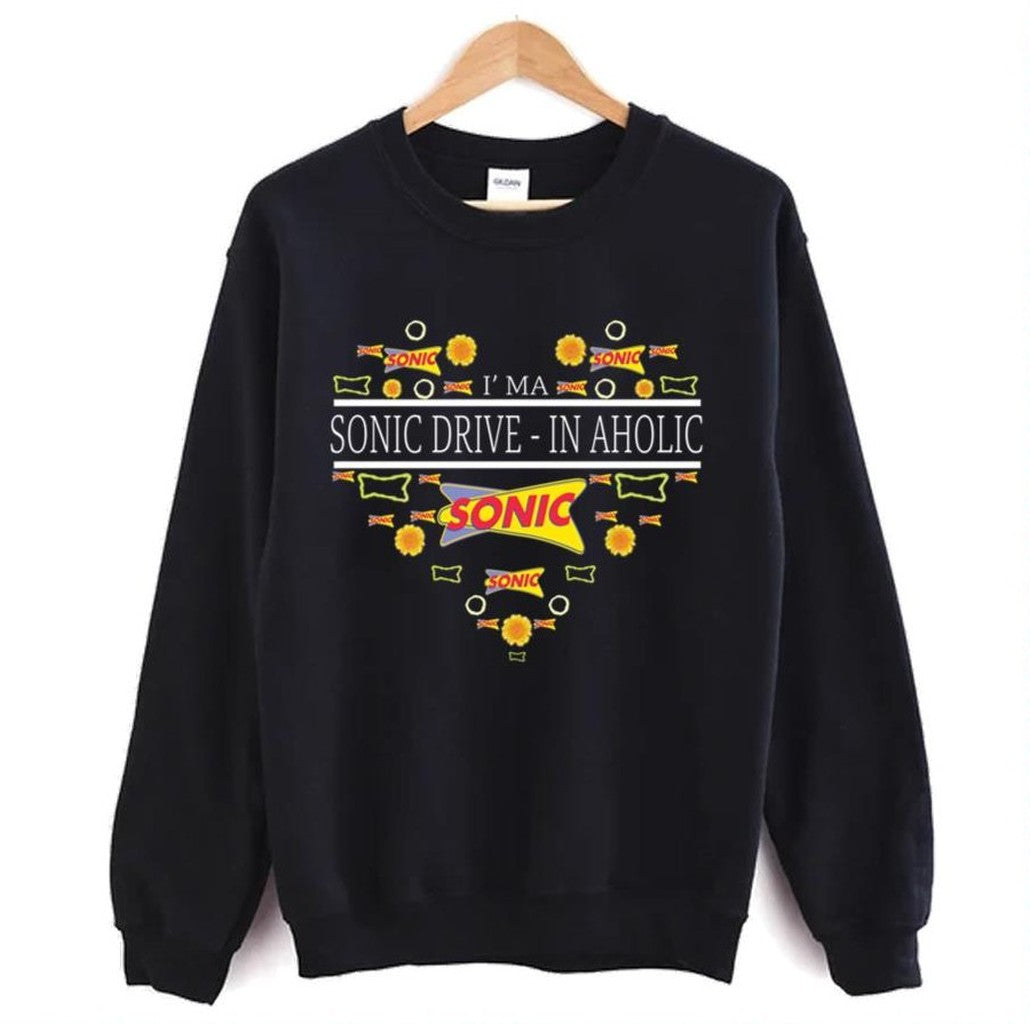Sonic Drive In Aholic Logo Unisex Sweatshirt