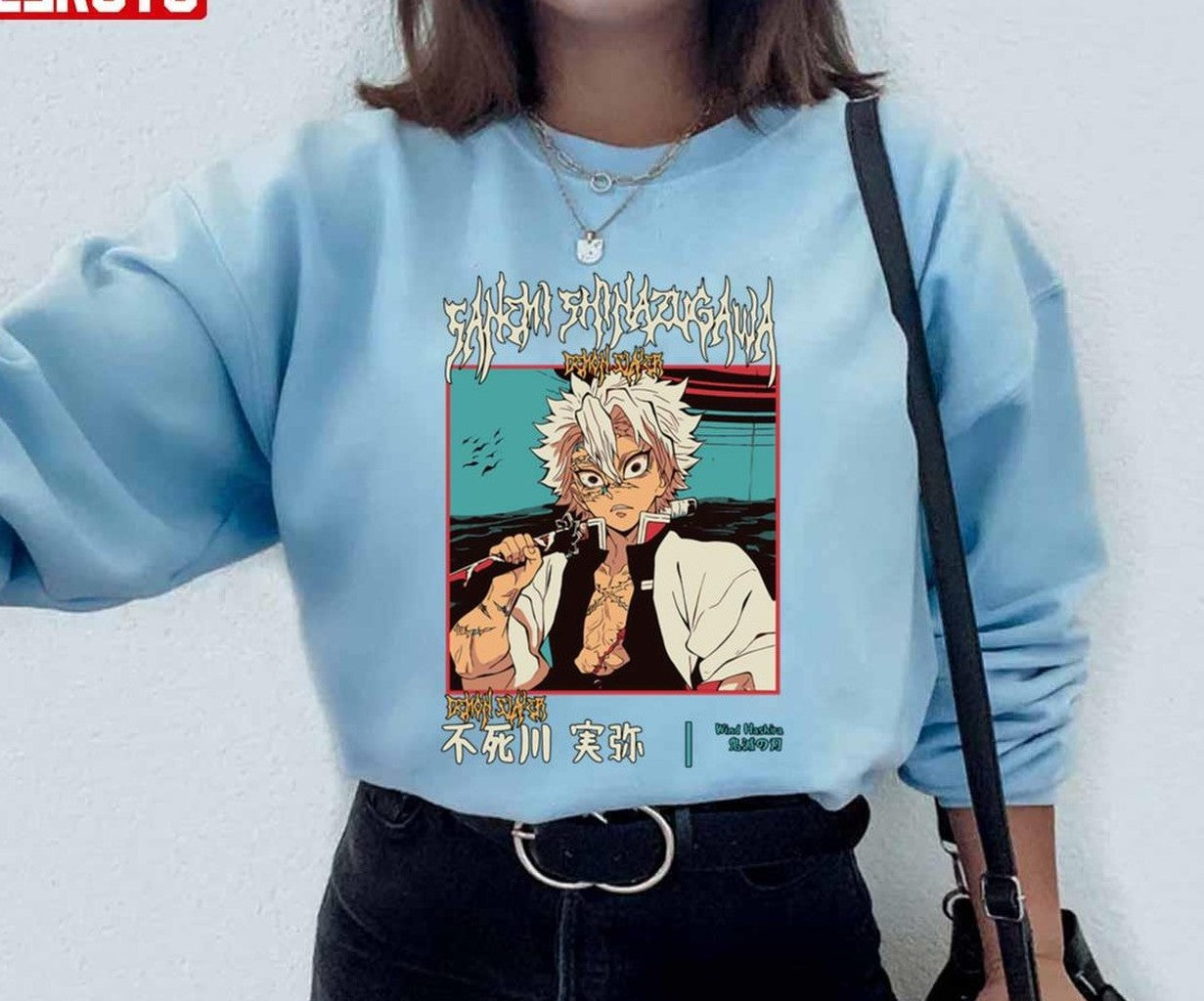 Shinazugawa Sanemi Anime Unisex Hoodie