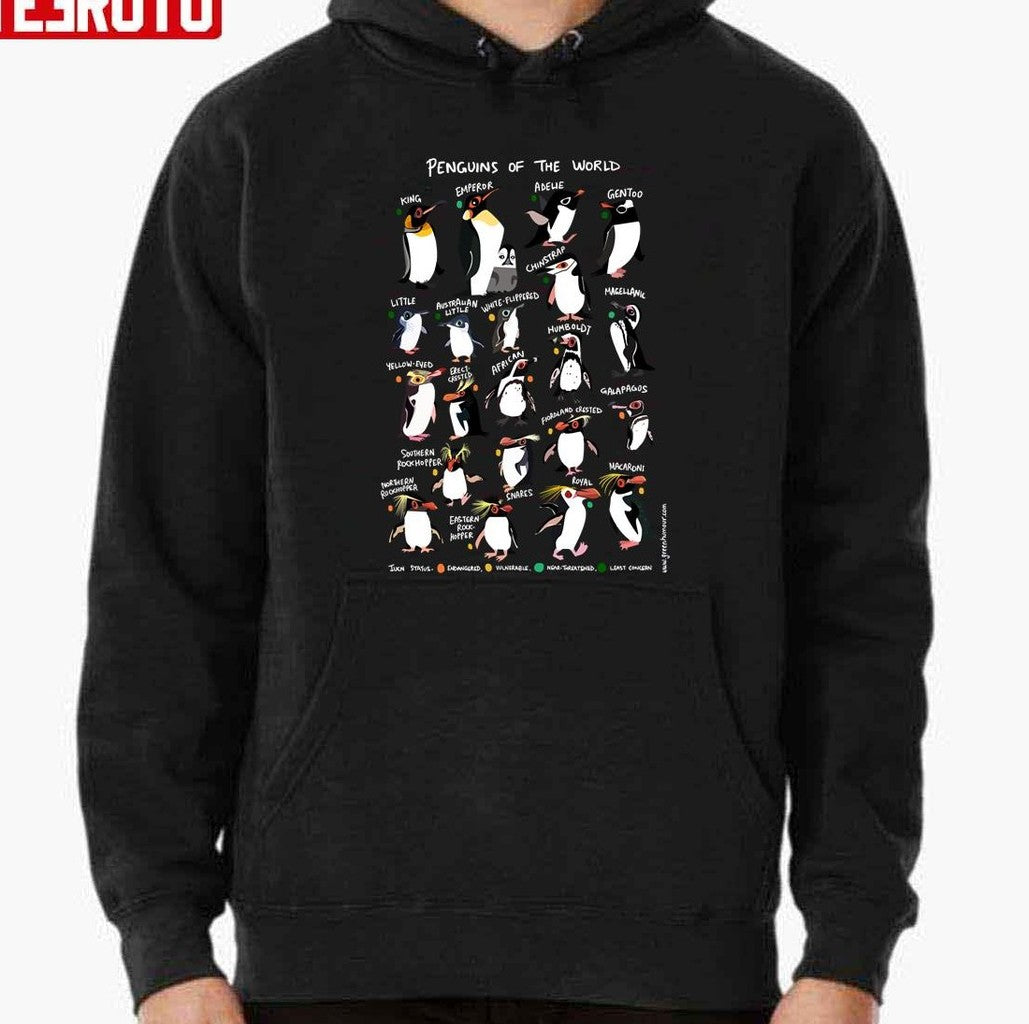 Penguins Of The World Unisex Sweatshirt