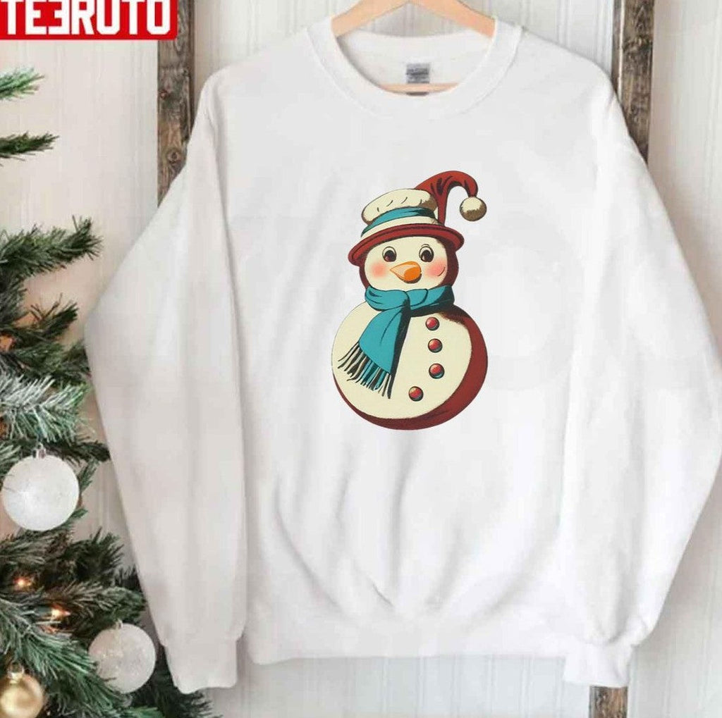 Pretty Snowman Unisex Sweatshirt