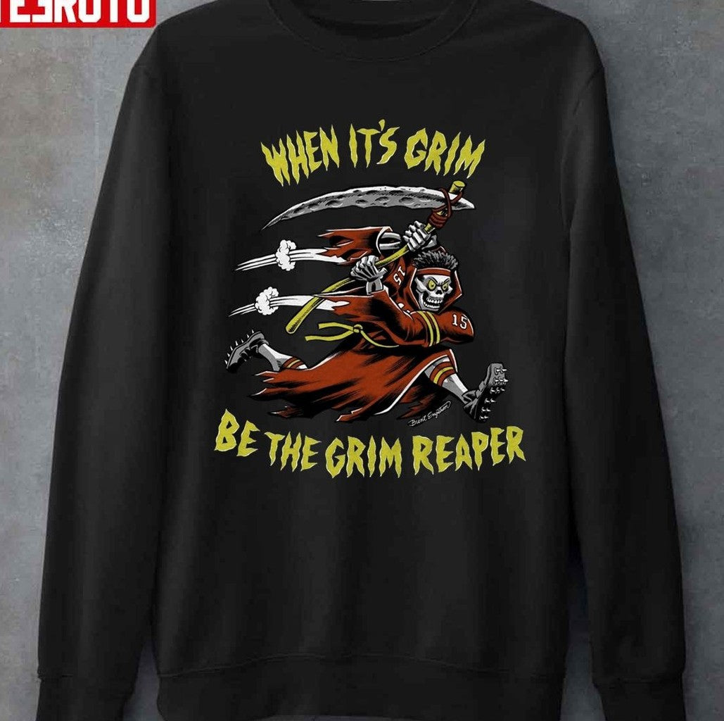 Be The Grim Reaper Kc Chiefs Patrick Mahomes Unisex T-Shirt