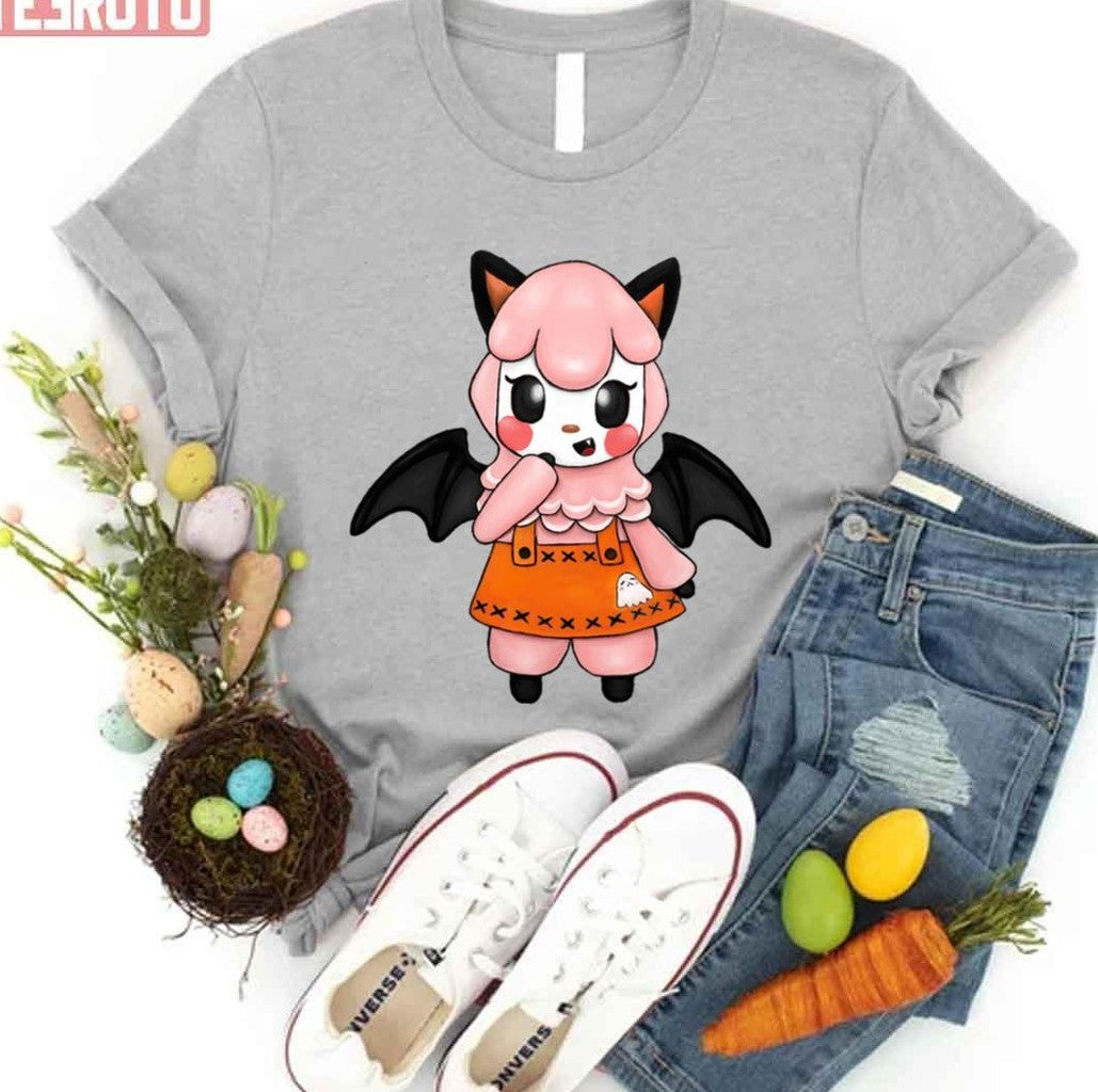 Spooky Little Reese Halloween Animal Crossing Unisex T-shirt
