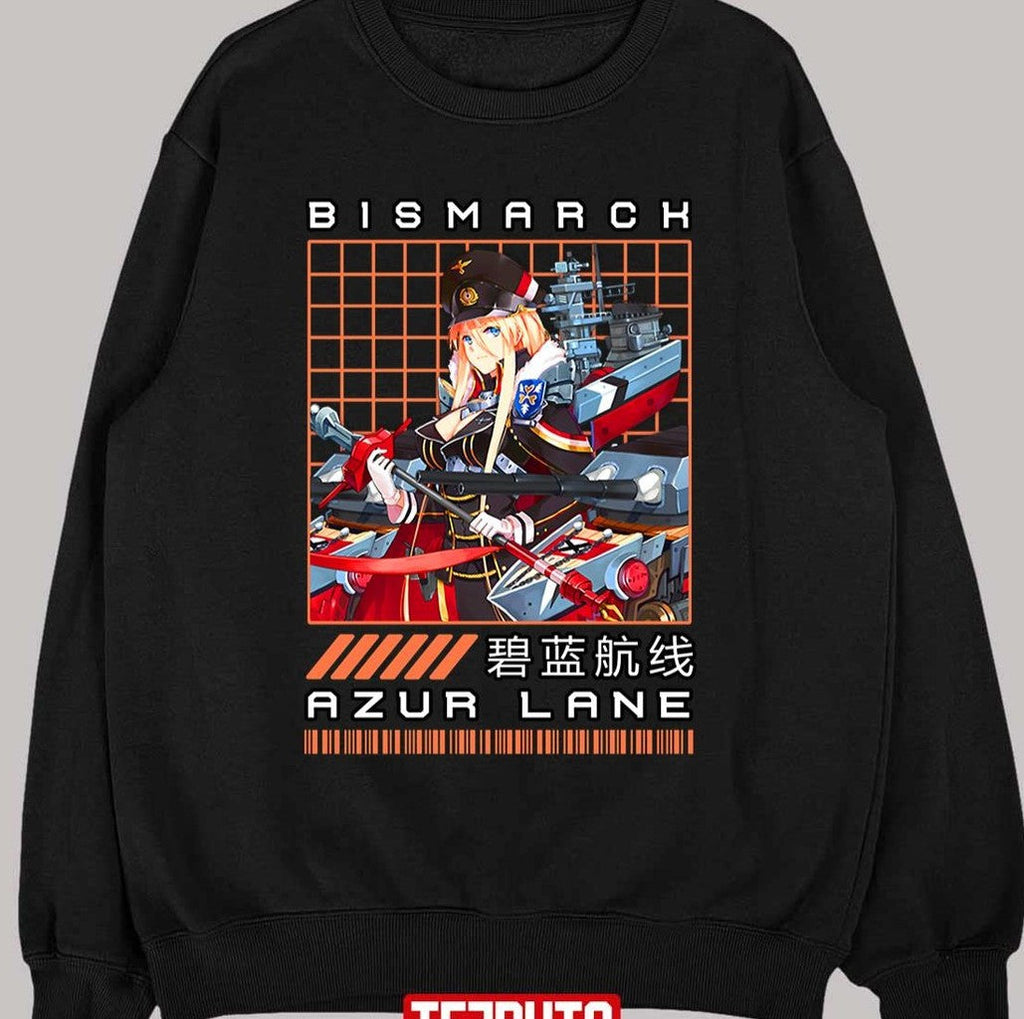 Bismarck Azur Lane Character Artwork Unisex T-shirt