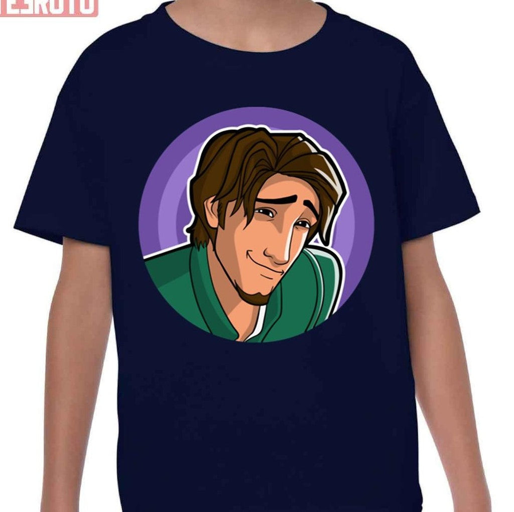 Smolder Flynn Funny Character In Tangled Flynn Rider Unisex T-Shirt