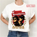 Slim Fit Creme Retro Wave The Blues Brothers Unisex T-Shirt