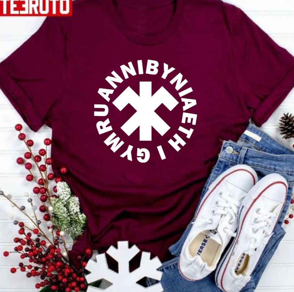 Annibyniaeth I Gymru Eryr Wen Unisex T-Shirt