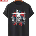 Prison Skeleton Flowers Skull Unisex T-Shirt Unisex T-Shirt
