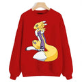 Renamon Sitting Digimon Unisex Sweatshirt