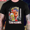 Team Normal Us Flag Funny Trump Art Unisex T-Shirt
