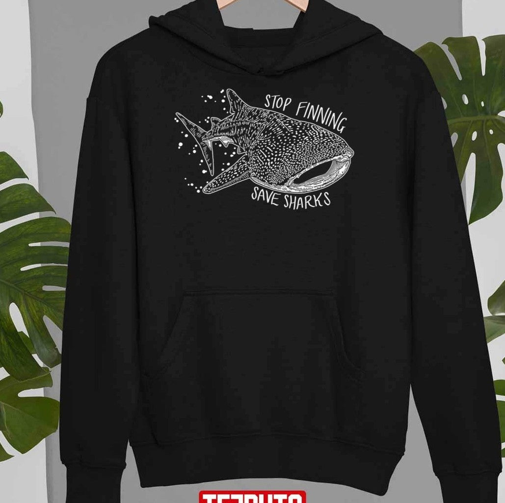 Stop Finning Save Sharks Whale Sharks Unisex Sweatshirt