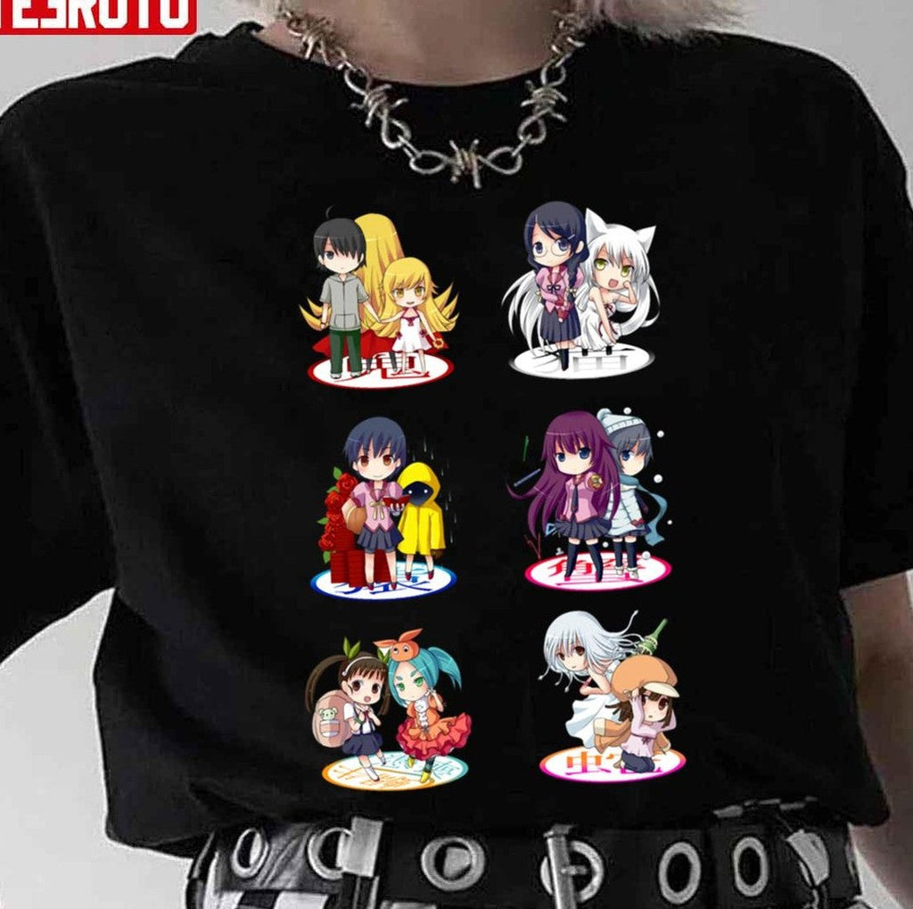 Bakemonogatari Pack 3 Unisex T-Shirt