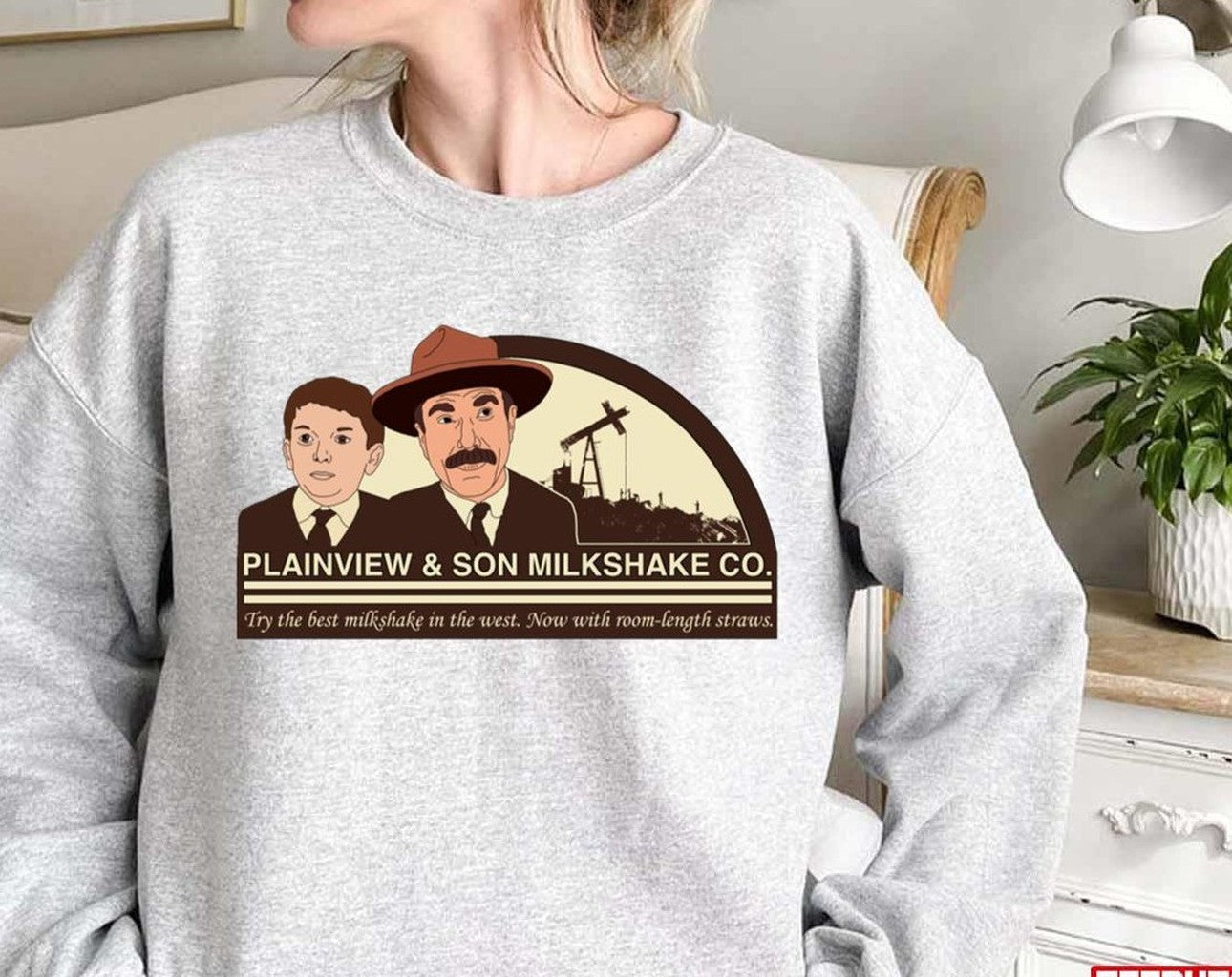 Plainview And Son Milkshakes There Will Be Blood Unisex Sweatshirt