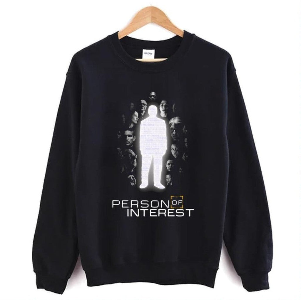 Person Of Interest Cast Root Shaw Finch Reese Fusco And More Unisex Sweatshirt