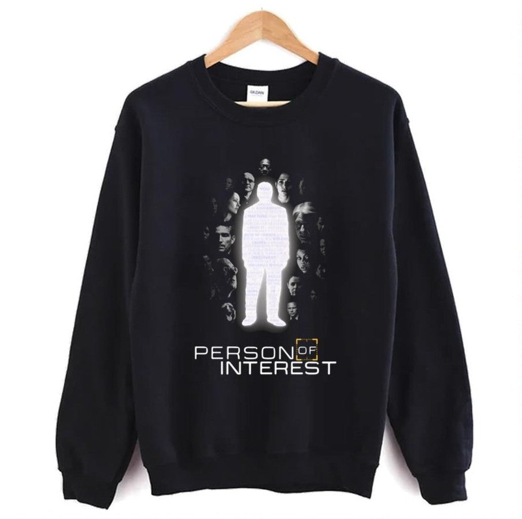 Person Of Interest Cast Root Shaw Finch Reese Fusco And More Unisex Sweatshirt