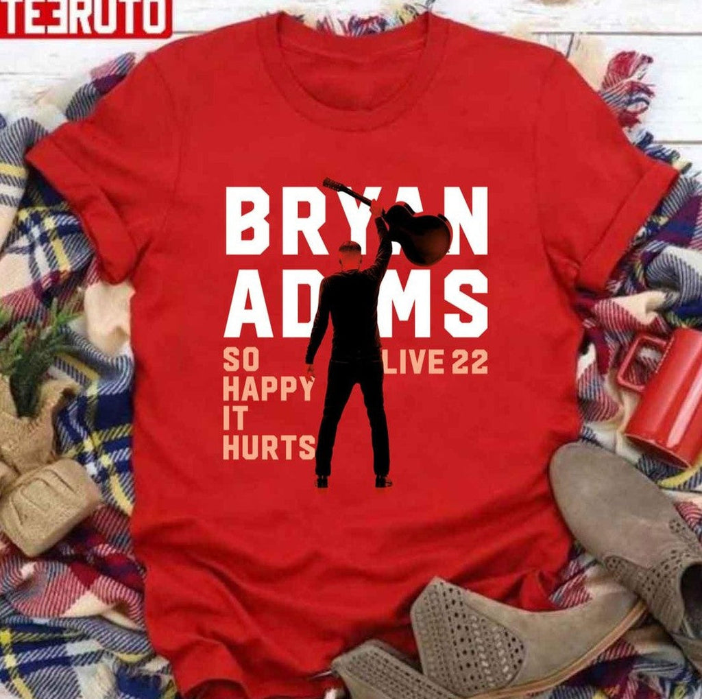 So Happy It Hurts World Tour Bryan Adams Live 2022 Unisex Sweatshirt