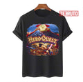 Quest Of Heroes Distressed Design Unisex T-Shirt -