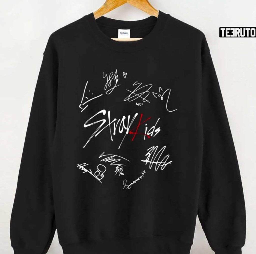 Autograph Stray Kids Skzoo Unisex T-Shirt