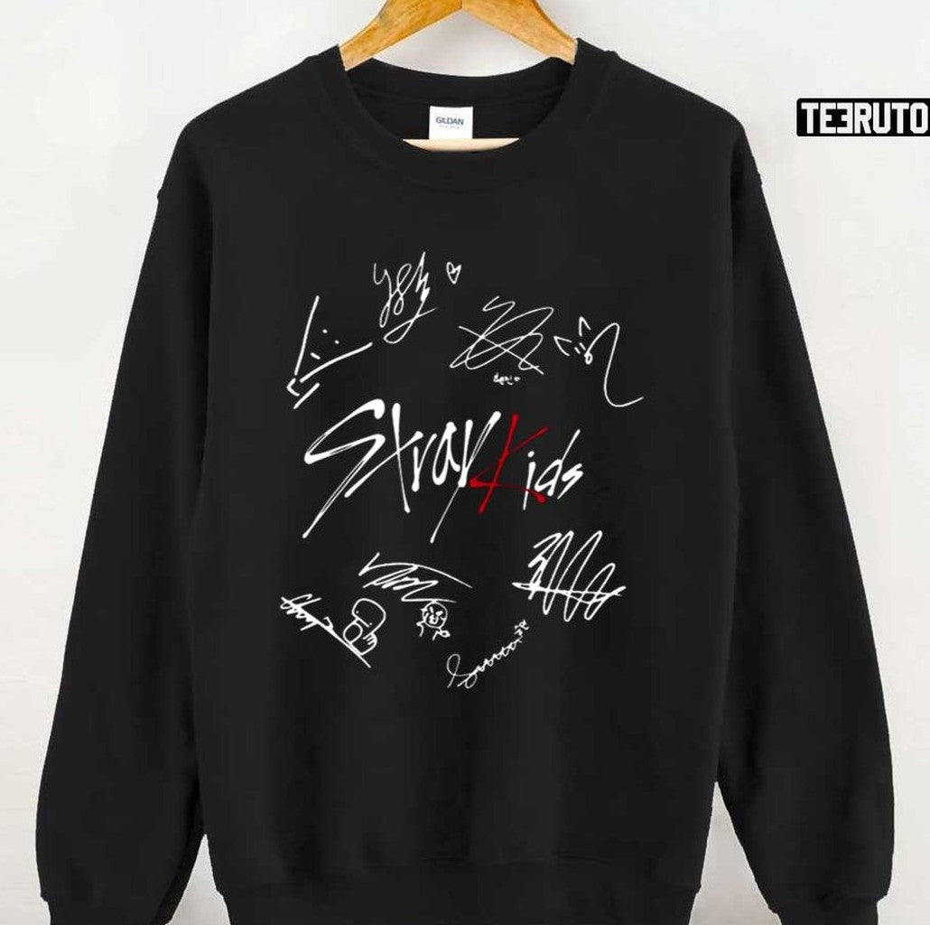 Autograph Stray Kids Skzoo Unisex T-Shirt