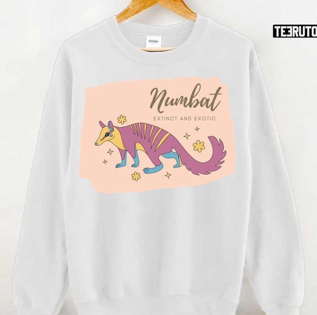 Numbat Australian Animal Extinct And Exotic Unisex T-Shirt