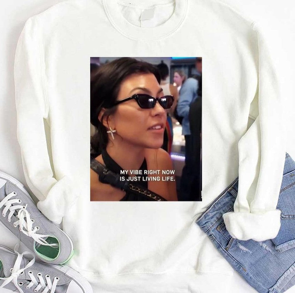 My Vibe Right Now Is Just Living Life Unisex T-Shirt