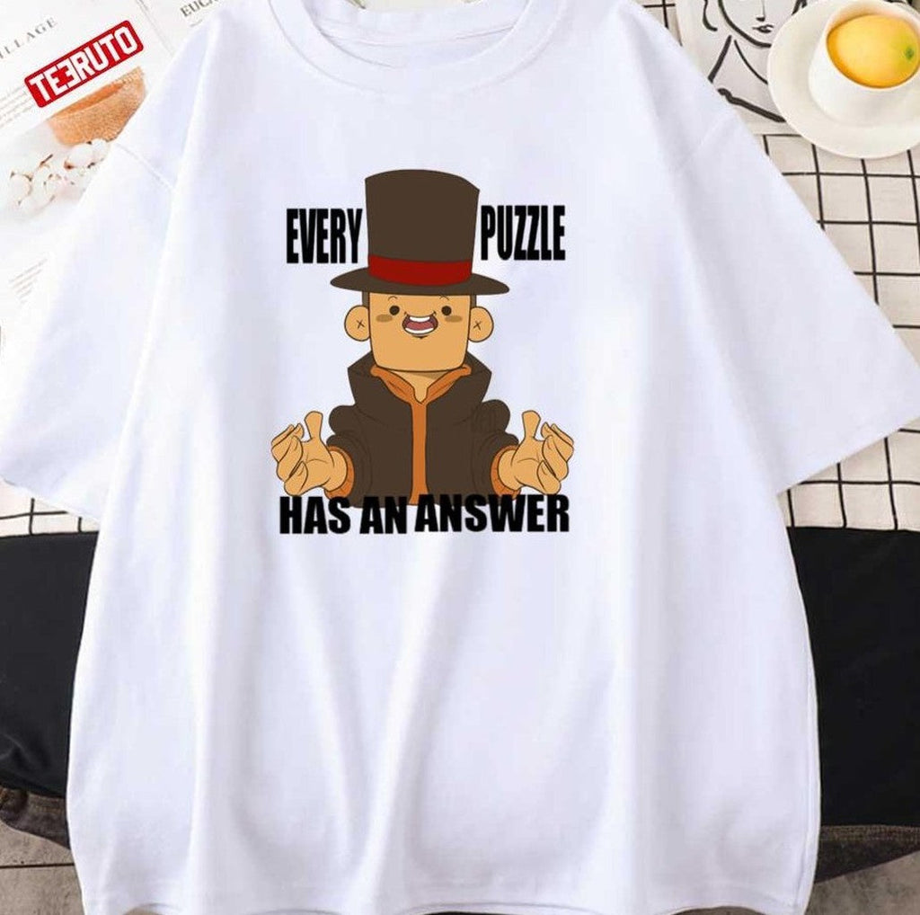 Professor Layton Puzzling Unisex T-Shirt